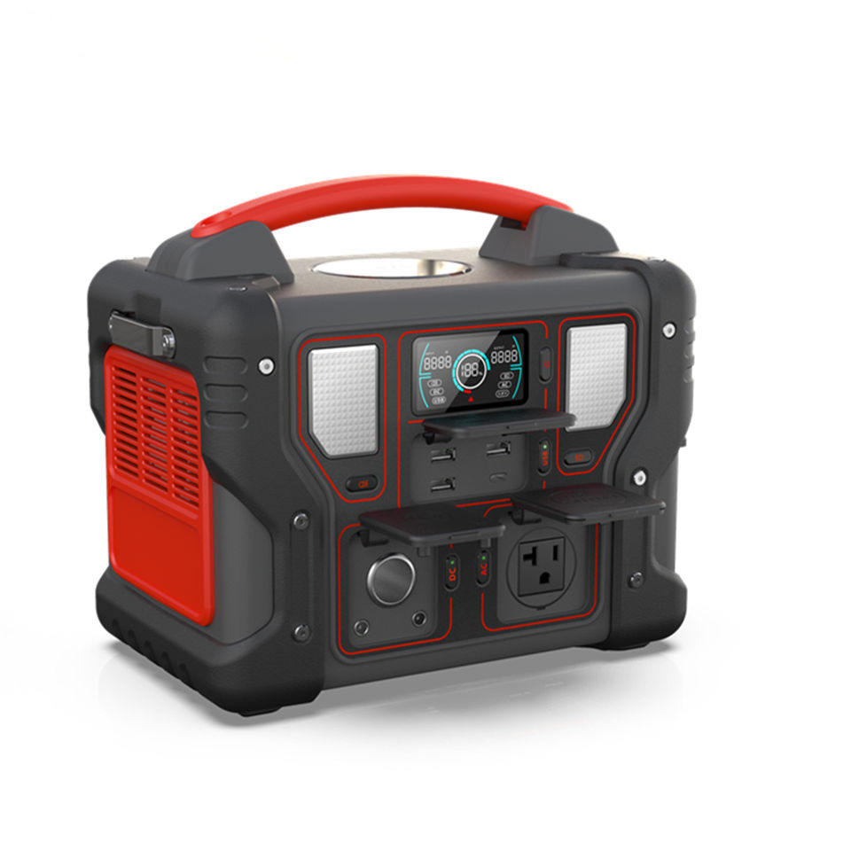 Multifunction Home Electric Equipment UPS Battery Backup 300W Portable Solar Generator System for Home Lighting Camping