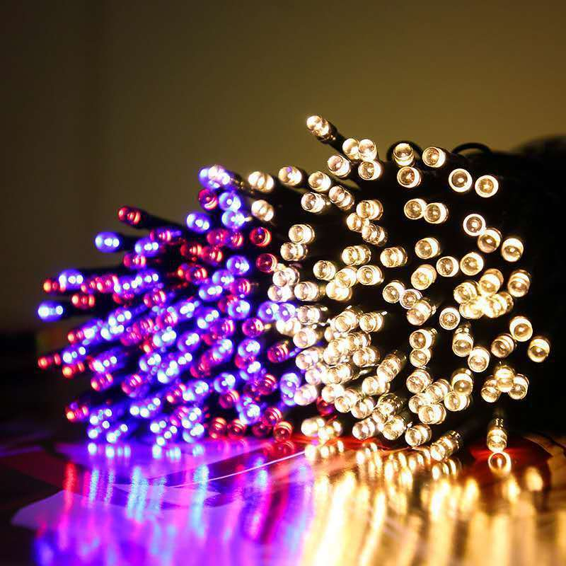 Factory Direct Sales 100LED Solar Light Strings Festival Decoration Bulb