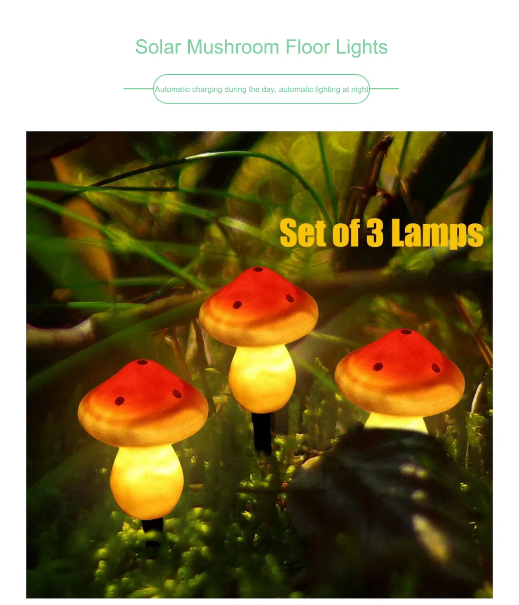 Solar Mushroom Light 1