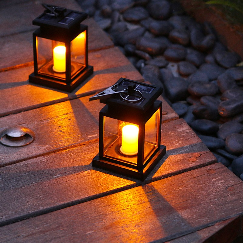 2025 New Arrival Latest Hanging Solar Lantern Outdoor Waterproof Metal Garden Light Decorative for Courtyard