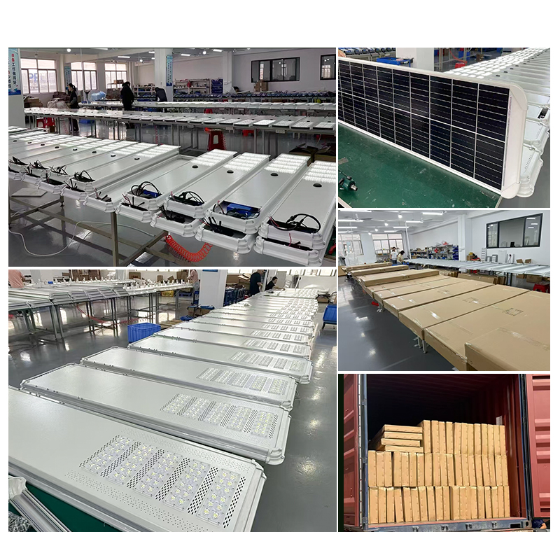 Hot Sale Outdoor 30W 40W 50W 60W Solar Energy Saving Lighting Outdoor All in One Integrated LED Garden Road Solar Street Light