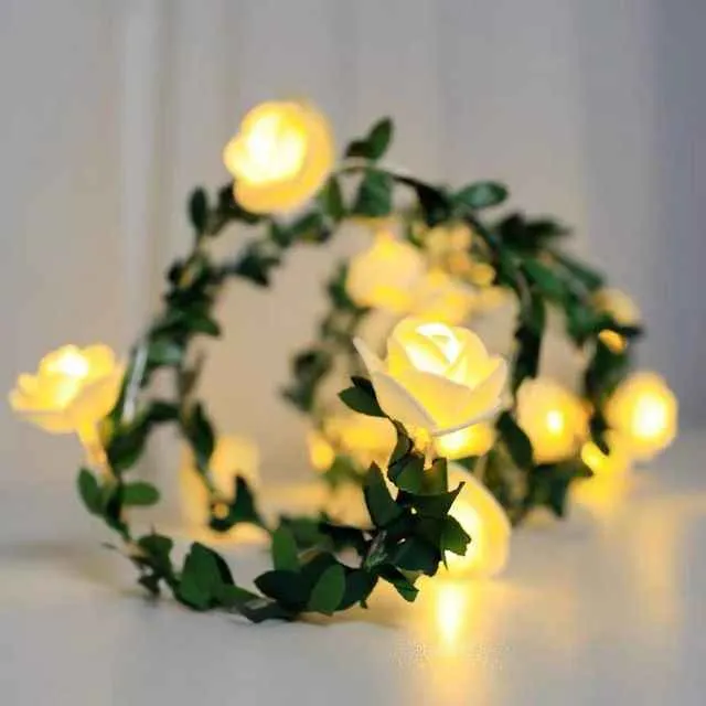LED Rose Light String 2