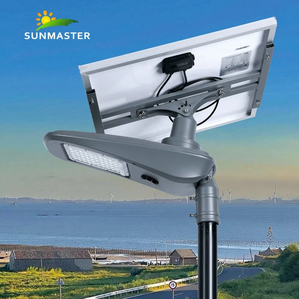 Lamp Post Solar Street Lighting Oro Lampara Solar Solar LED Street Light 30W