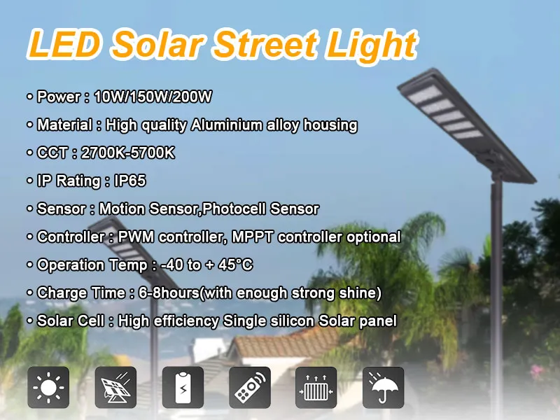 LED Solar LED Street Light