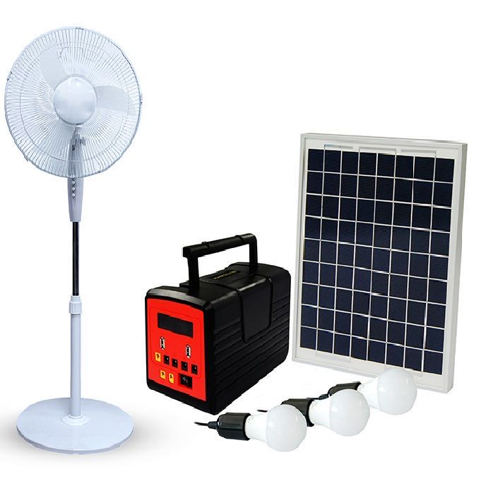 Ukraine Solar Home System Portable 13ah Solar Home Lighting System