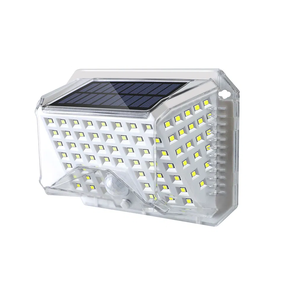 Outdoor Porch Garden Energy Saving Waterproof Solar Exterior LED Sensor Wall Security Deck Light