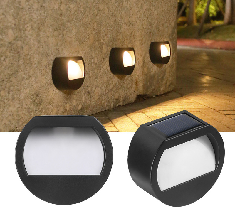 Fence Light Outdoor Waterproof LED Wall Lamp Villa Garden Step Decoration Stair Lights Solar Post Light