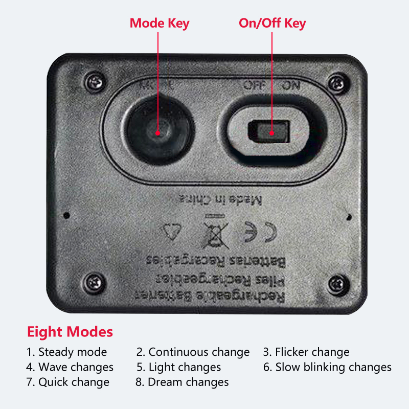 2024 Solar Christmas Decorative Color Changing LED Firework Lamp Colour Light Solar Fairy Firework Light