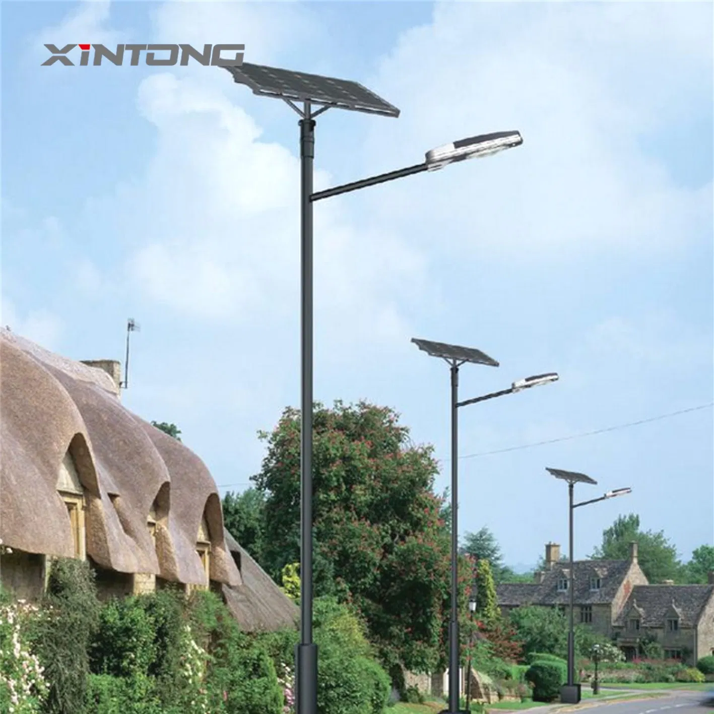 AC Parking Lot Xintong Carton Box Solar LED Street Light