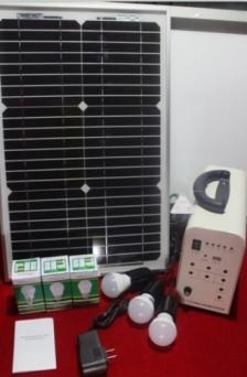 Portable Mini Panel 20W/30W Solar Energy Storage System for Home Lighting