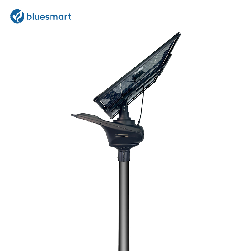 Bluesmart IP65 High Quality Luminarias All-in-One Smart Solar Sensor Light for Fence