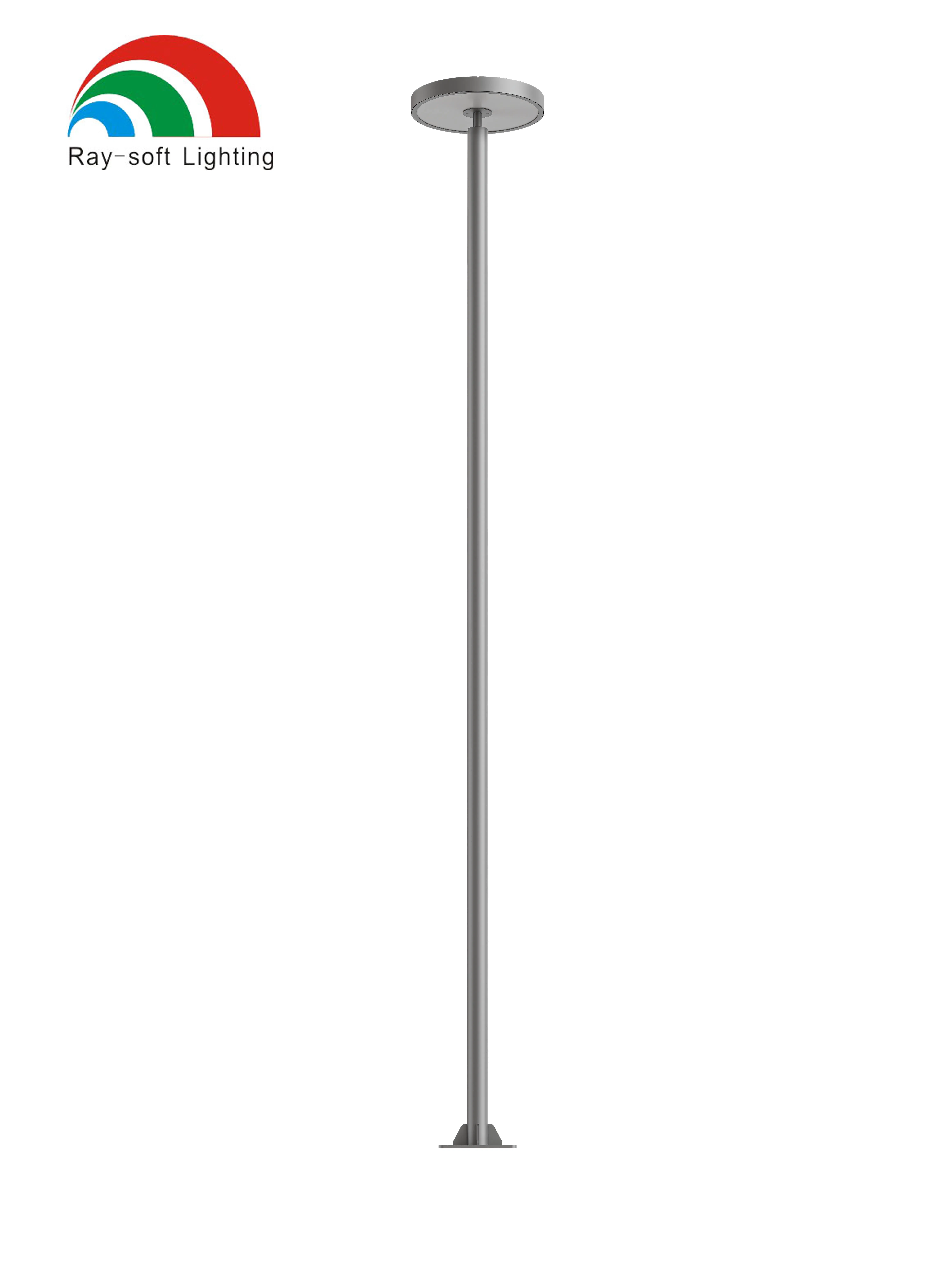 Integrated Solar LED Private Module Wholesale Aluminum Outdoor IP65 Waterproof Landscape Villa Pathway Street Courtyard Garden Post Pole Lighting