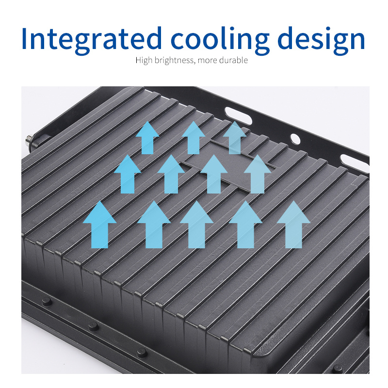 Die Cast Aluminum IP66 Outdoor Waterproof 100W 200W 300W Solar Landscape 10W Solar System Lighting