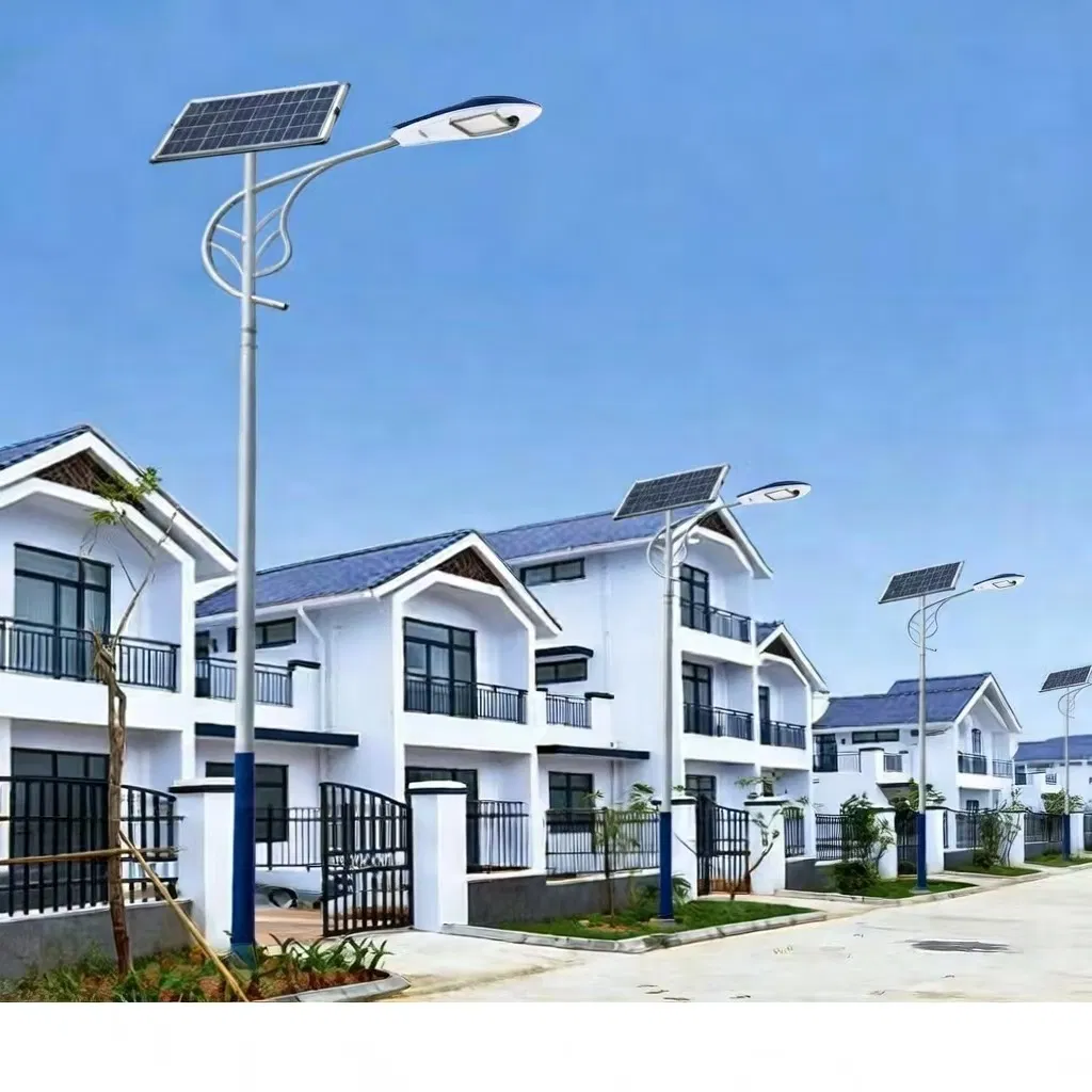 Outdoor Lighting Post Split Solar LED Street Road Light for Pathway