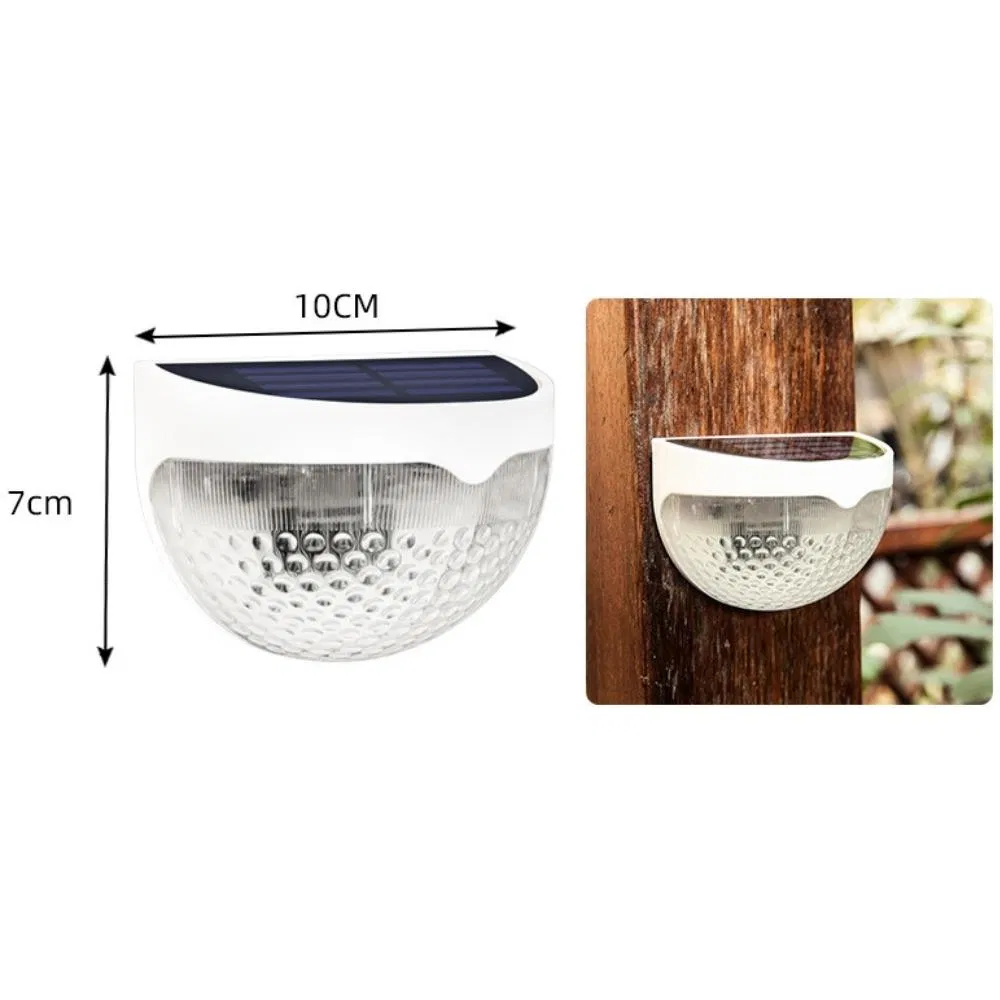 Solar Waterproof Wall Deck Light with Photocell Sensor Outdoor Lighting Wyz21202