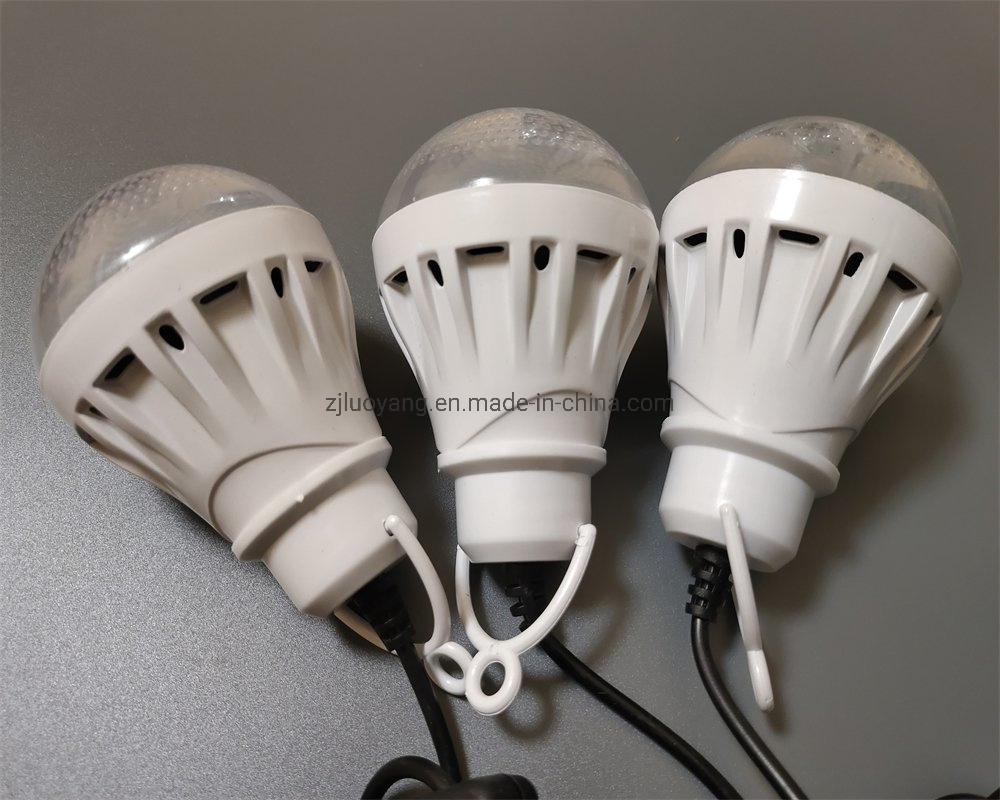 3 PCS LED Bulbs/USB Solar Home Lighting Kit System Light for Home Use in Africa/India/Nigeria/Kenya/Ethiopia Rural Areas