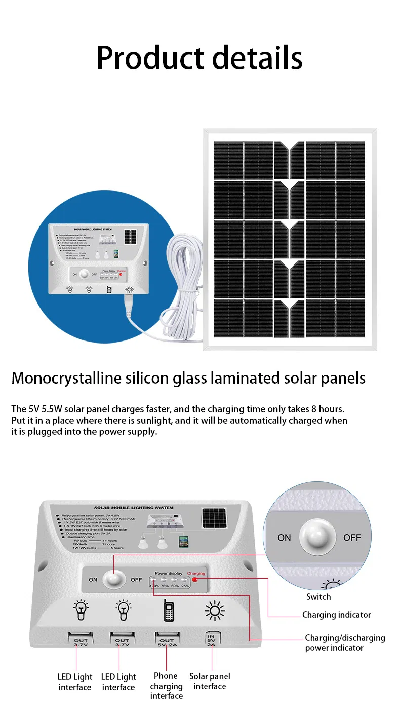 Solar LED Lighting System 5