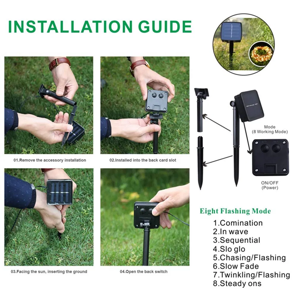 Solar String Light Detail 2