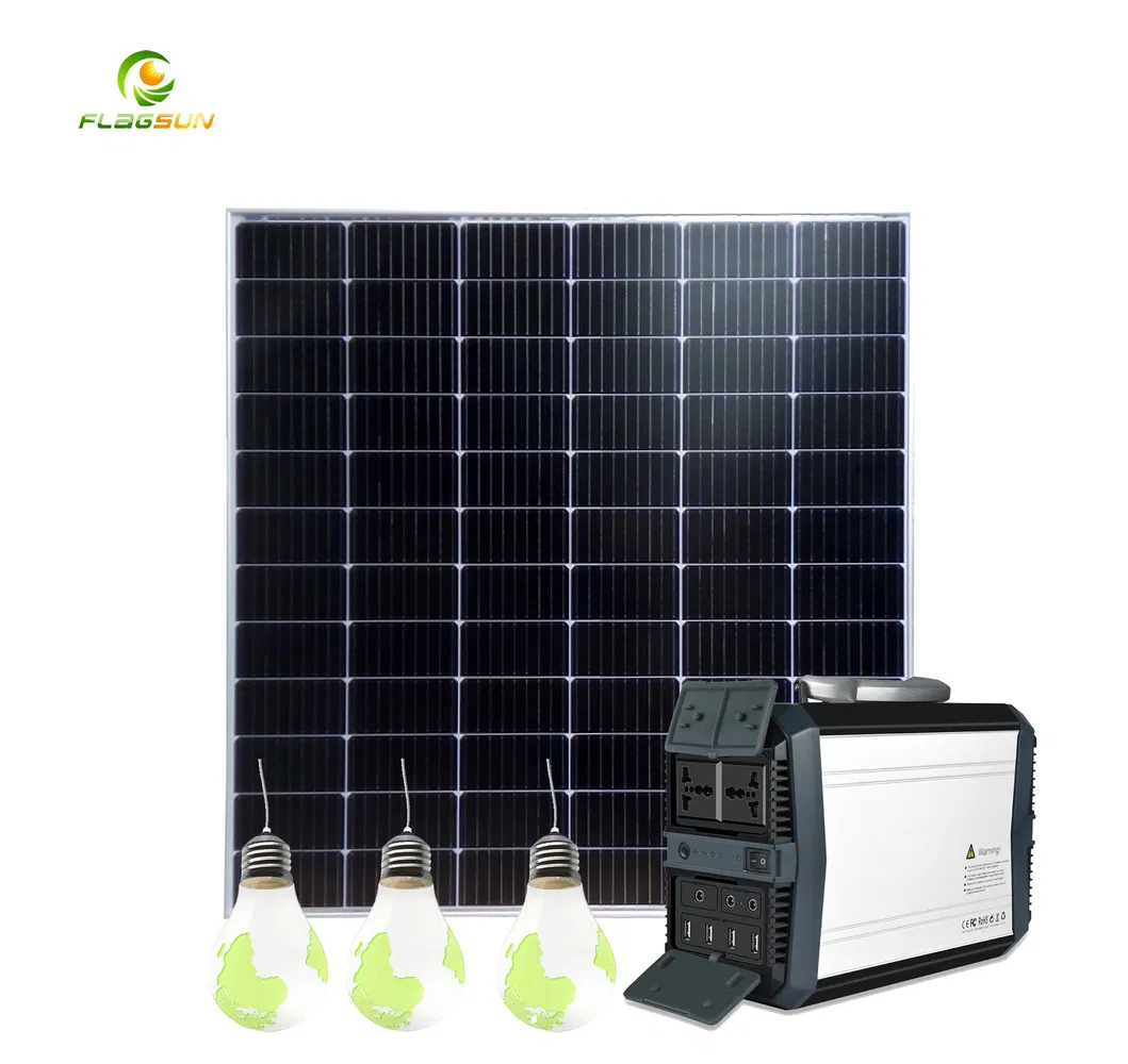 LED Portable Mini Solar Power Lighting System Kits