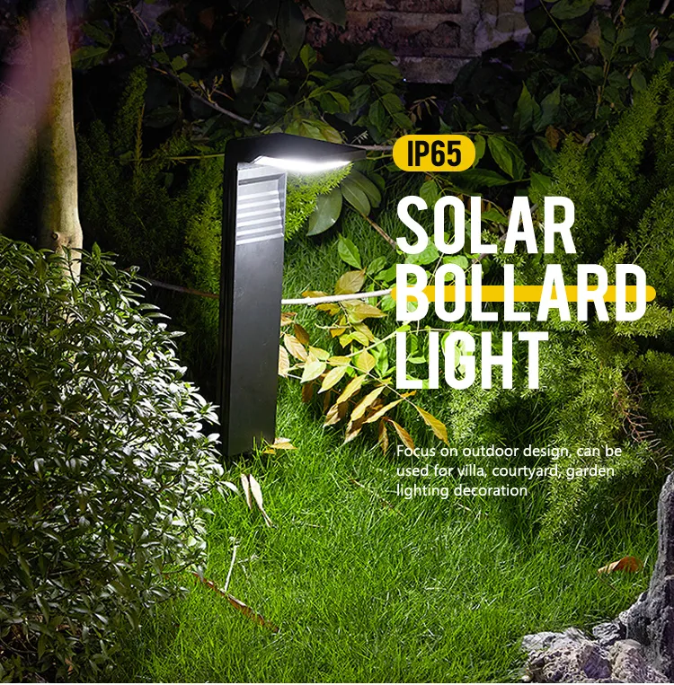 Solar Panel LED Lawn Light