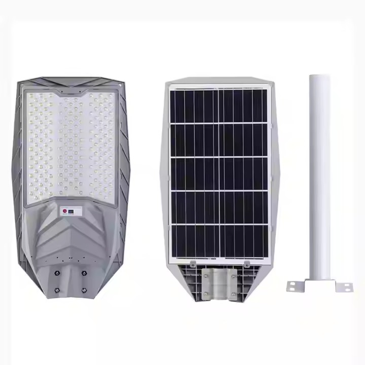 Manufacturer Aluminum High Lumen Outdoor 100W 150W 200W Remote Control Rural Areas Solar Street Lamp LED Solar Street Light