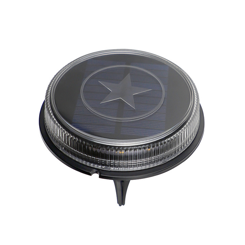 Solar Pathway Lights Decorative Garden LED Underground Light Round Solar Garden Underground Lights
