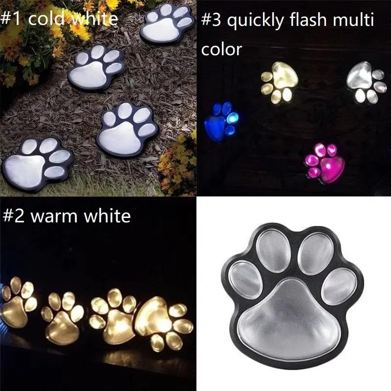 Solar Cat Paw Light