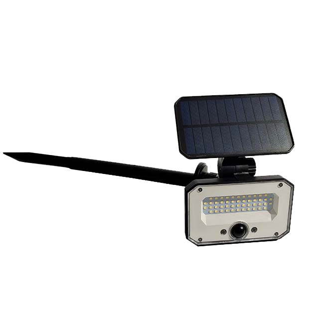 Solar LED Floodlight Motion Sensor Wall Lamp Garden Security Pathway Light