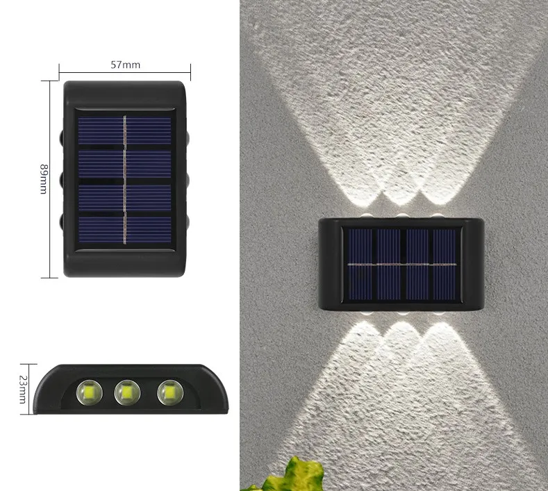 Solar Fence Light 8