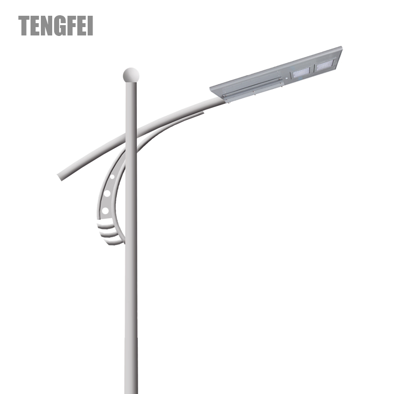 Customized Outdoor Solar Powered Integrated All in One Post Garden Street Light