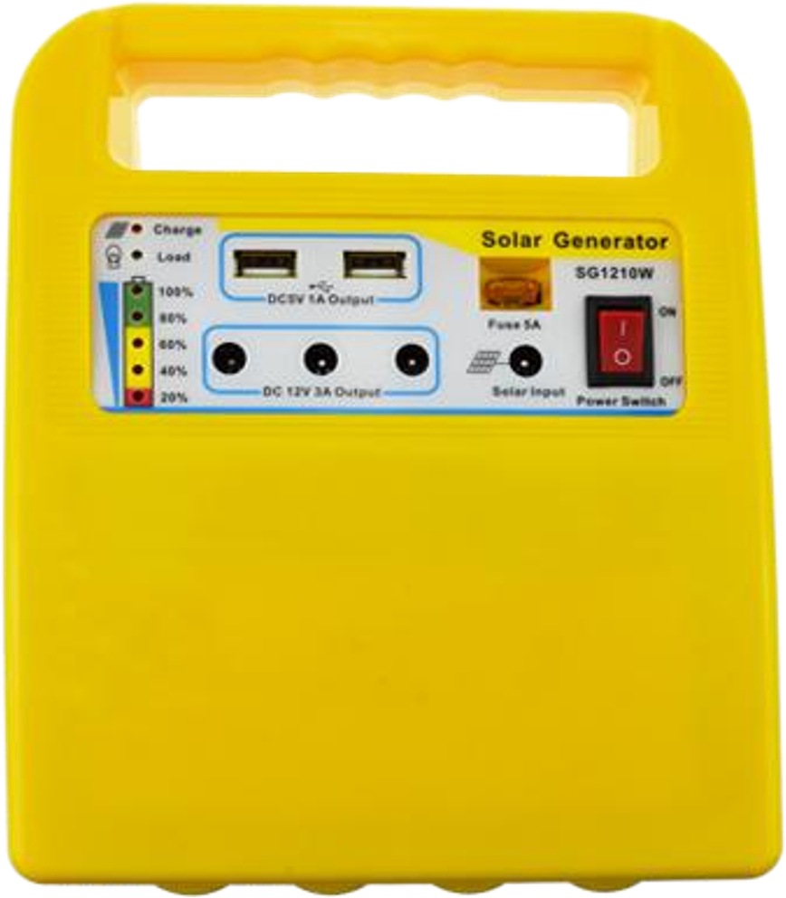 Efficient Solar Kit for Home Lighting with USB Output Included