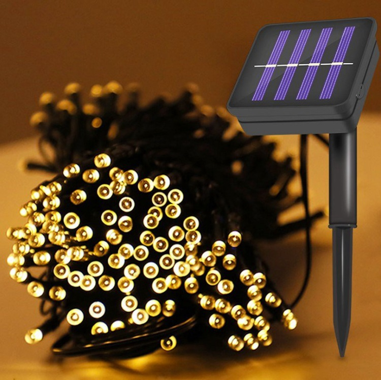 Factory Direct Sales 100LED Solar Light Strings Festival Decoration Bulb