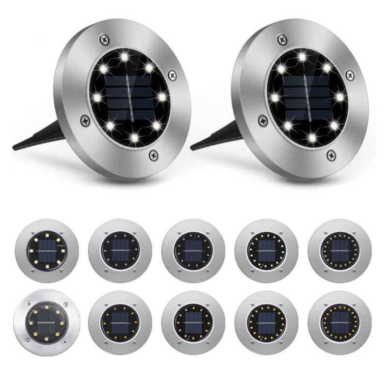 Waterproof Solar LED Boat Deck Lights Driveway Dock LED Light Solar Underground Light