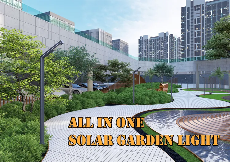 Solar Garden Light Detail 1