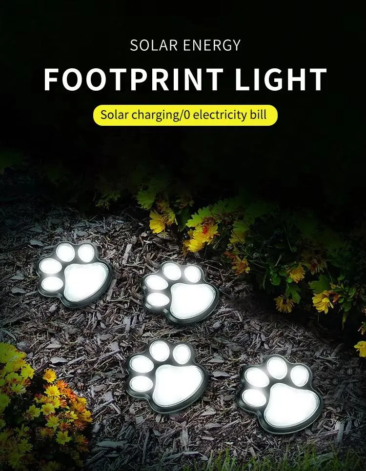 Solar Cat Paw Light