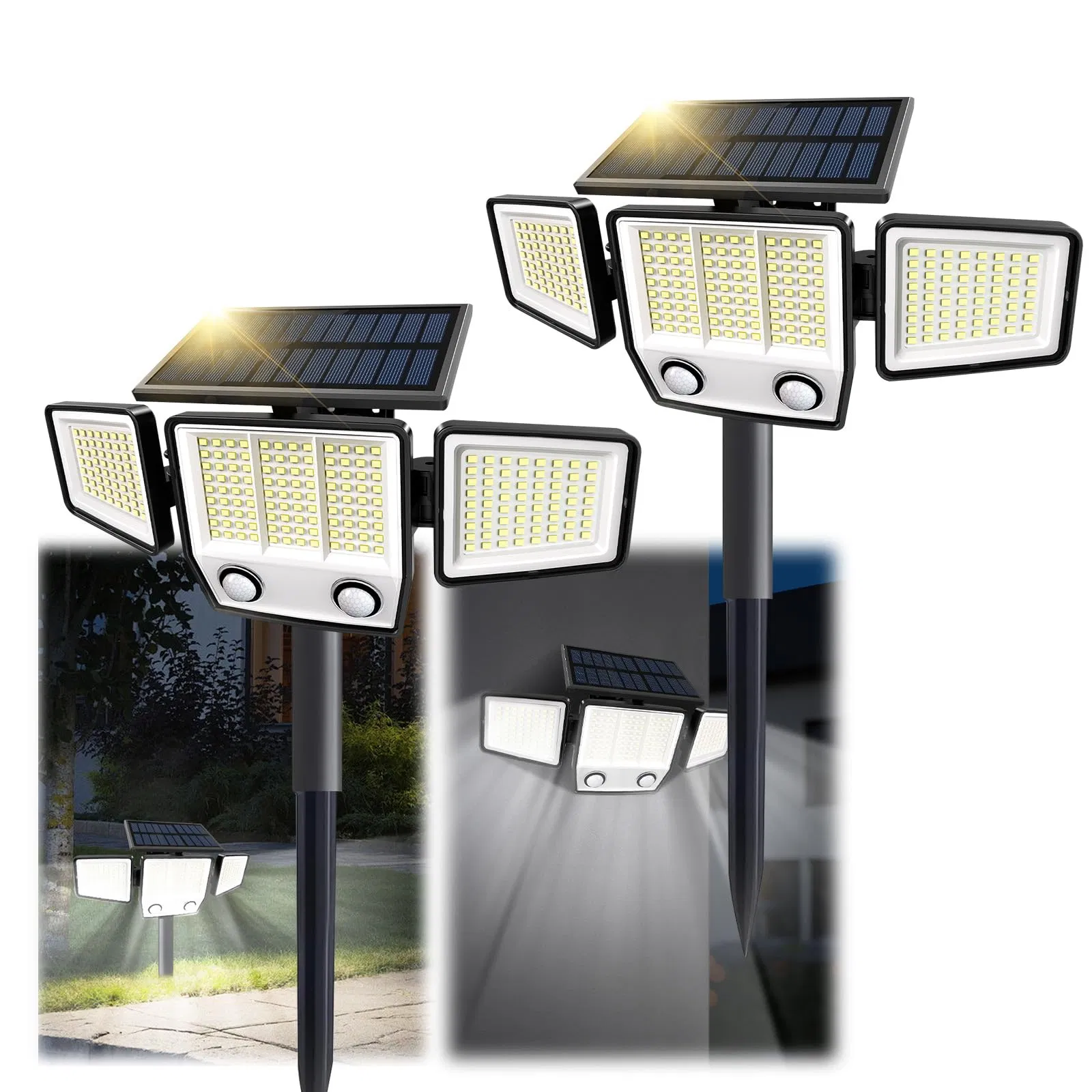Solar Floodlight for Bus Stops Safe Waiting Areas