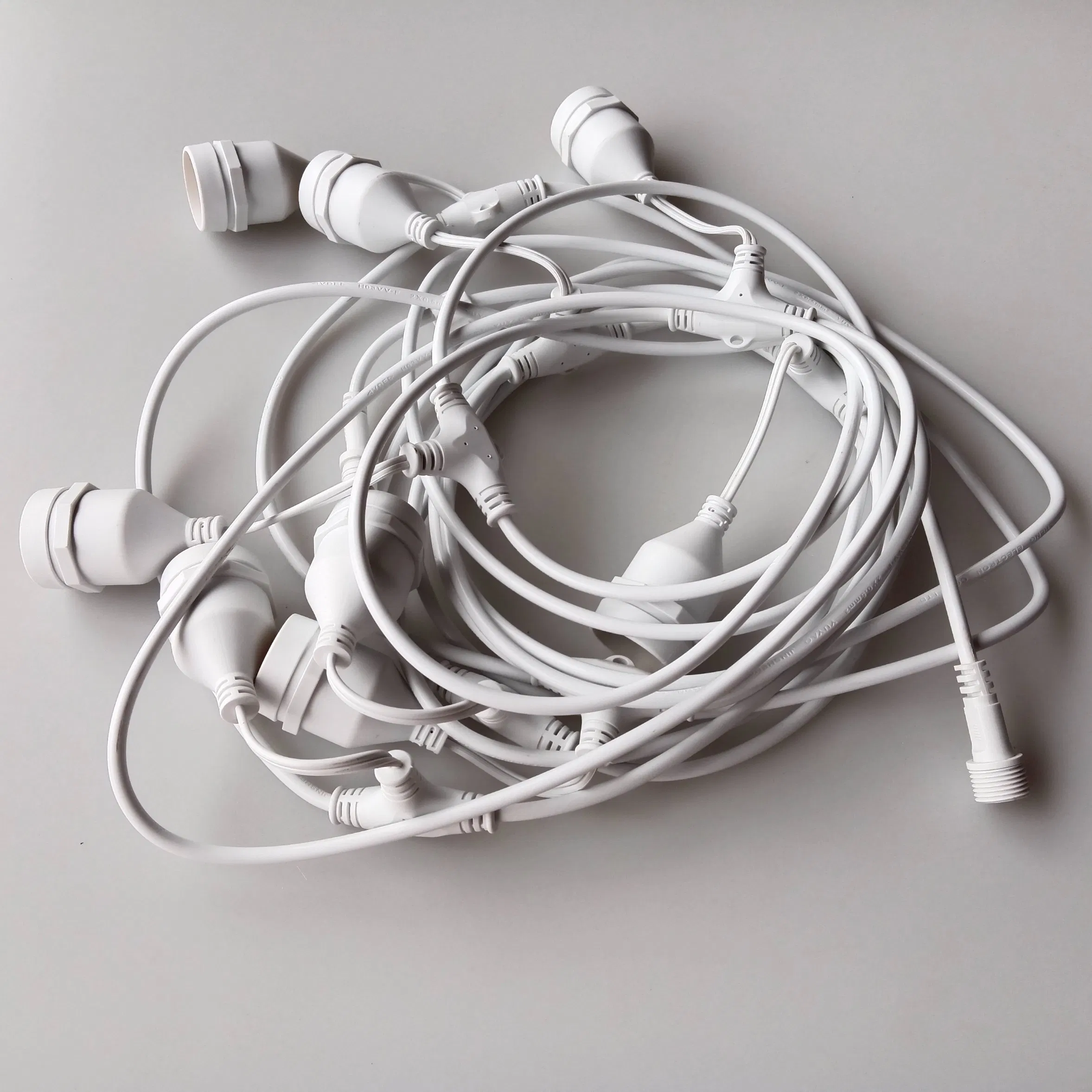 Outdoor Christmas G45 16FT IP65 Solar Powered Multicolor LED String Light for Garden Wedding