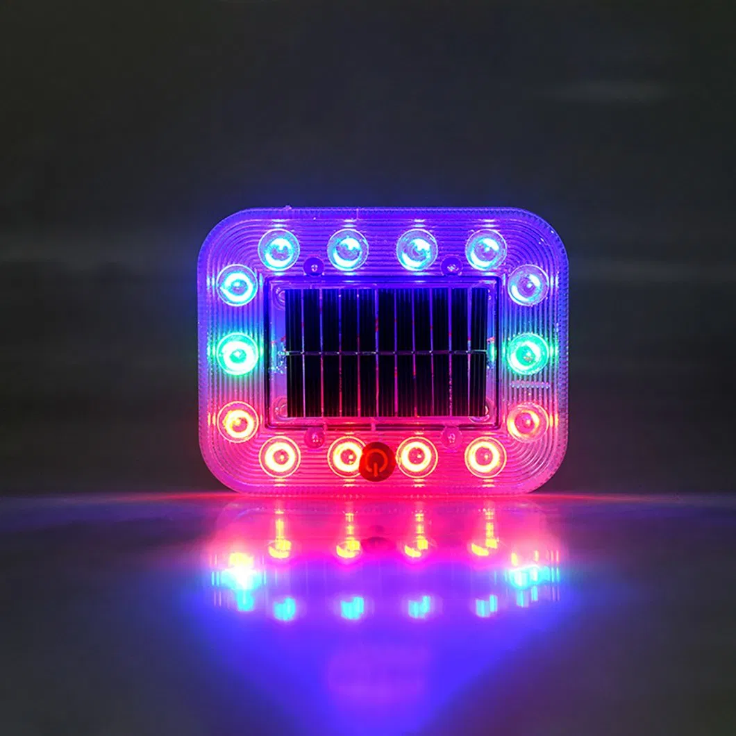 LED Lights New Third Generation Touch Auto Solar Flash Light Anti-Rear-End Light LED Parking Safety Side Light