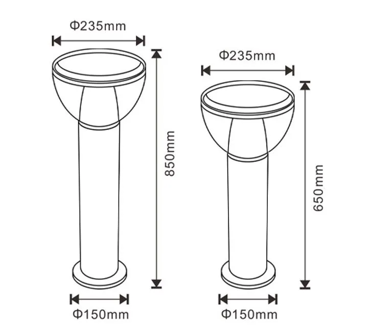 Solar Bollard Design
