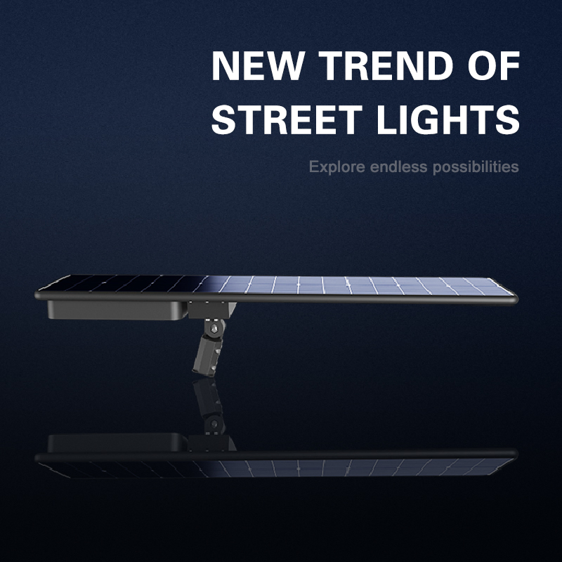 High-Efficiency LiFePO4 LED Solar Light for Parking Lots