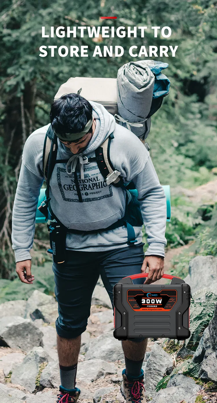 Portable Solar Generator Display 8