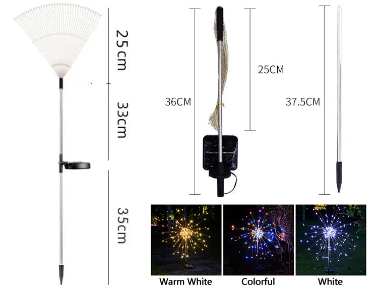 Solar Firework Light Specification