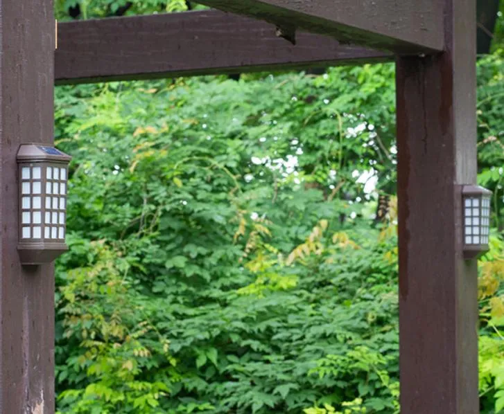 Solar Wall Lamp Detail 5