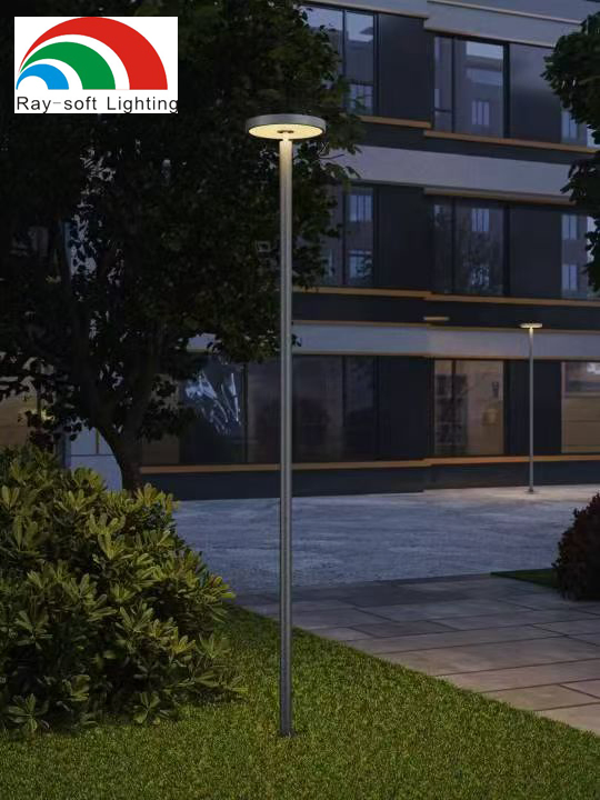 Integrated Solar LED Private Module Wholesale Aluminum Outdoor IP65 Waterproof Landscape Villa Pathway Street Courtyard Garden Post Pole Lighting