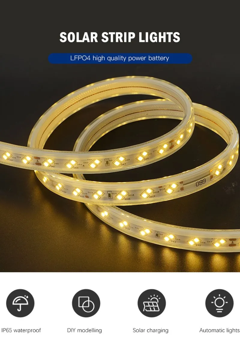 Solar LED Strip Detail 1