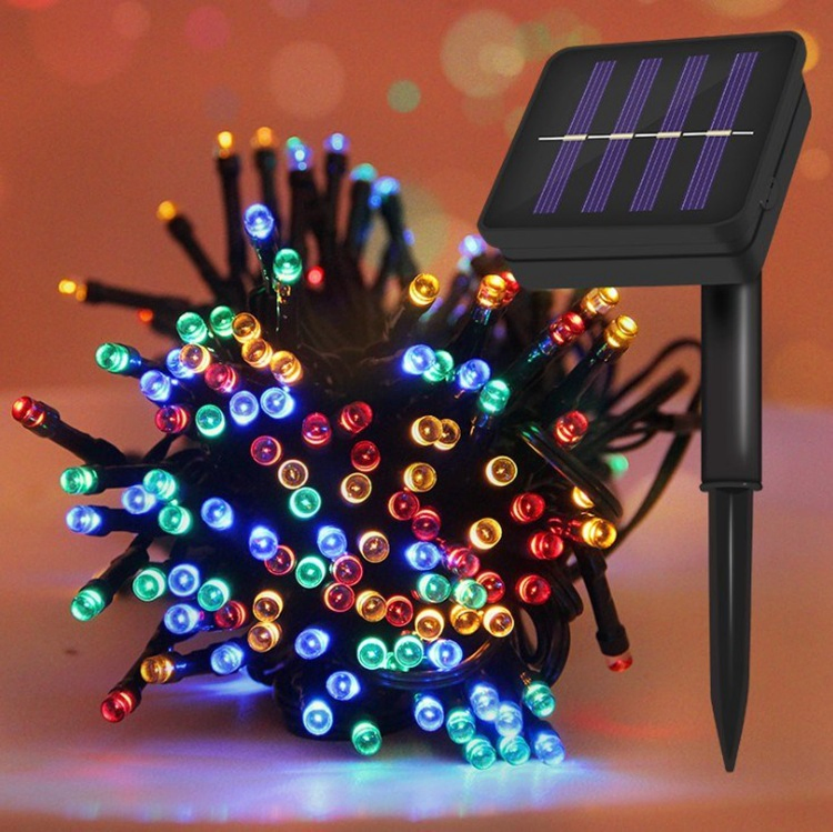 Factory Direct Sales 100LED Solar Light Strings Festival Decoration Bulb