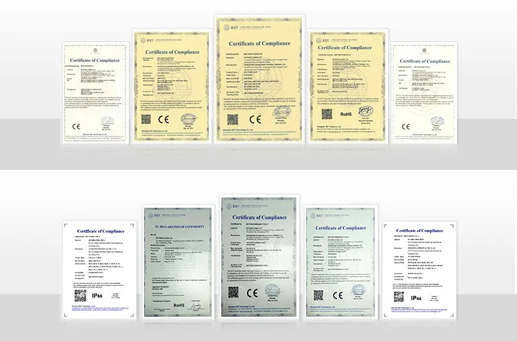 Certifications