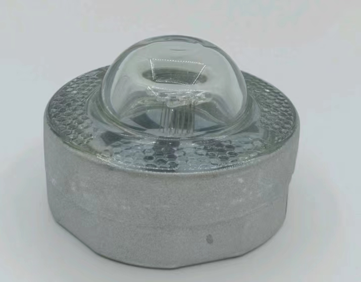 Solar Dock Deck Lights Outdoor Waterproof LED Step Lights Warning Road Markers Pathway Garden Ground Walkway Stairs Sidewalk