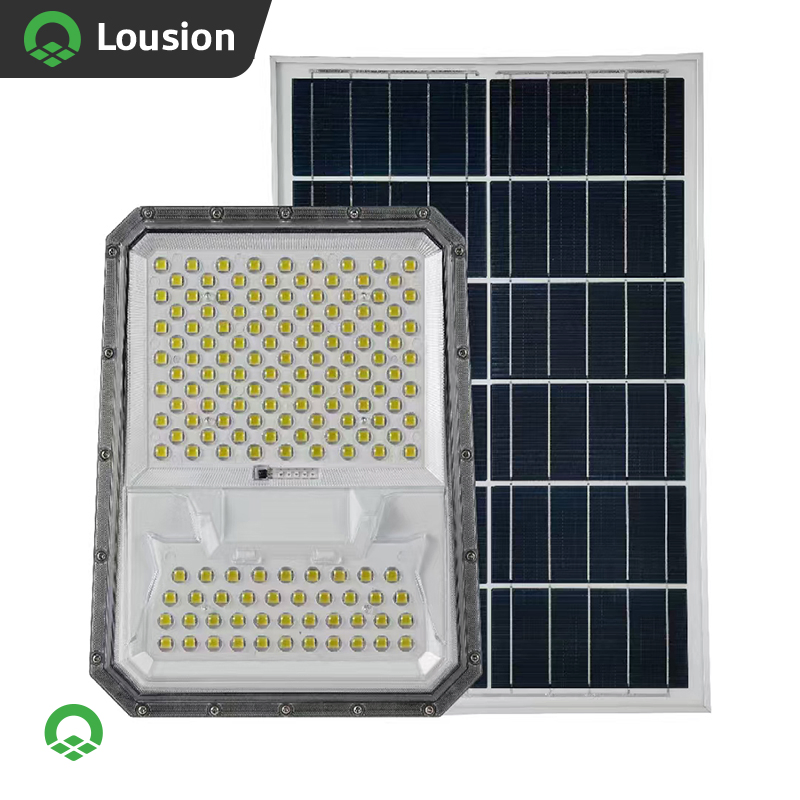 Smart Solar Floodlight with Built-in Security Camera System