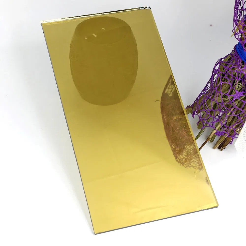 Durable Coated Glass Distributor Tinted Reflective Float Glass for Lighting Fixtures